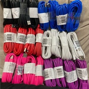 Lot of 24 Wireless Gear 10’ Micro USB Cables